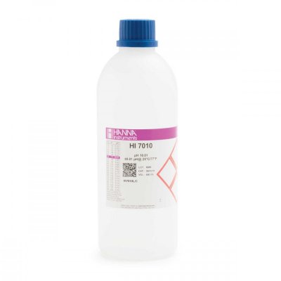 Solución de Calibración pH 10.01, botella 500 mL